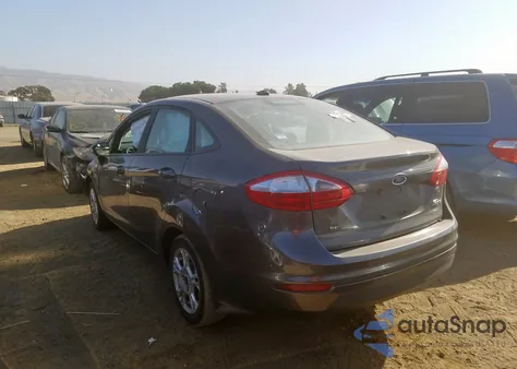 2016 Ford Fiesta Se z USA, uszkodzony, nr VIN 3FADP4BJ5GM111683